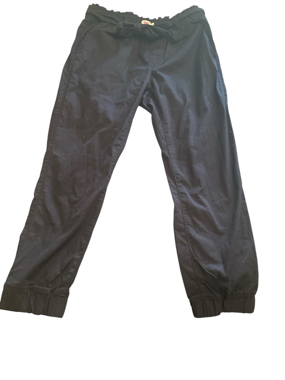 Levi’s Black Paper Bag Waist Joggers Size Small